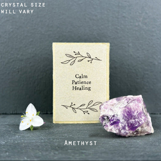 Matchbox Crystal - Amethyst