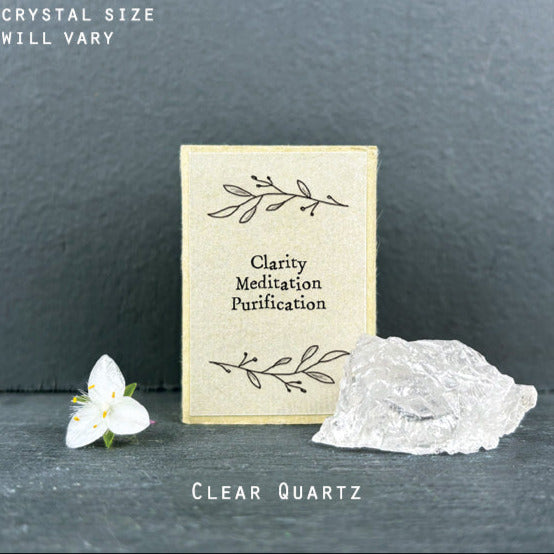 Matchbox Crystal - Clear Quartz