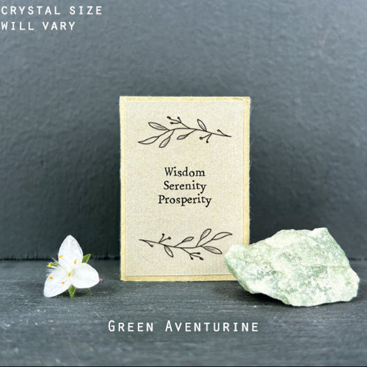 Matchbox Crystal - Green Aventurine