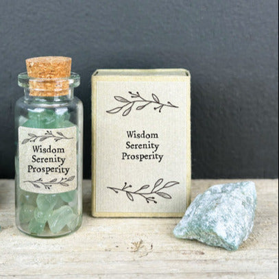 Matchbox Crystal - Green Aventurine