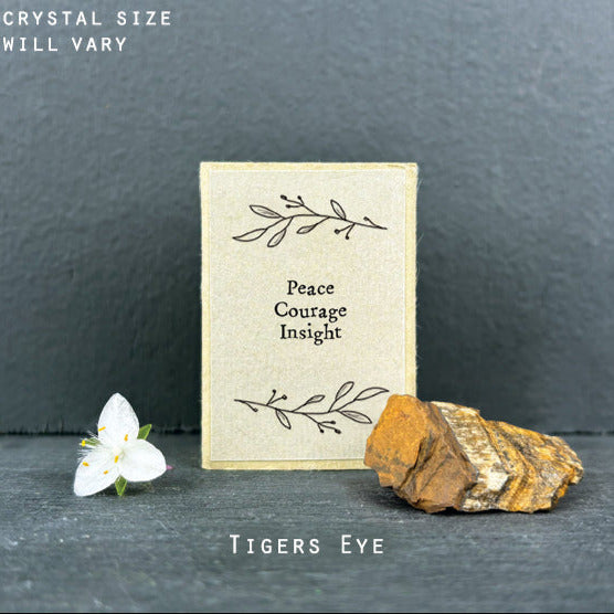 Matchbox Crystal - Tigers Eye