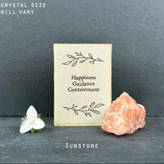 Matchbox Crystal - Sunstone