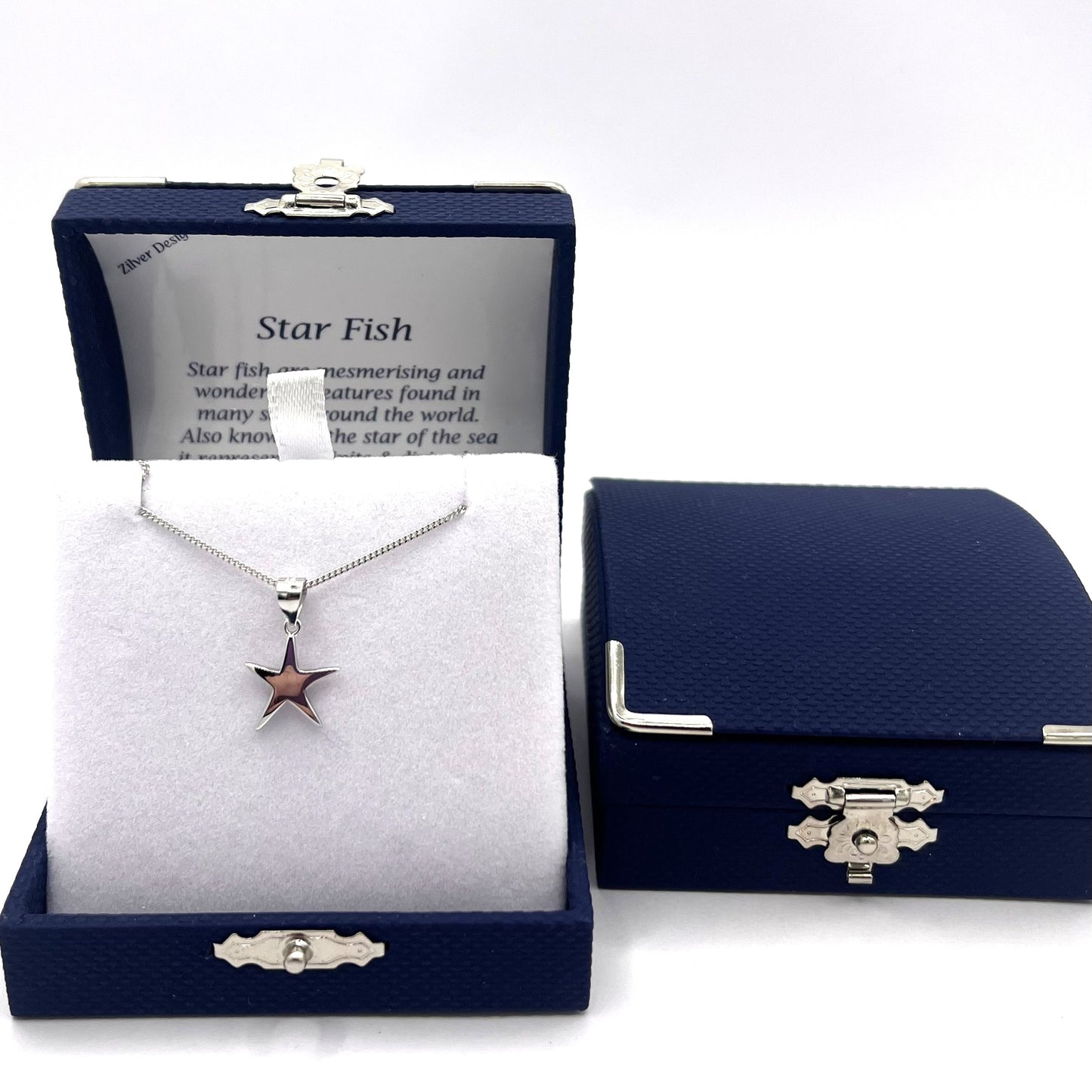 Sterling Silver Starfish Necklace