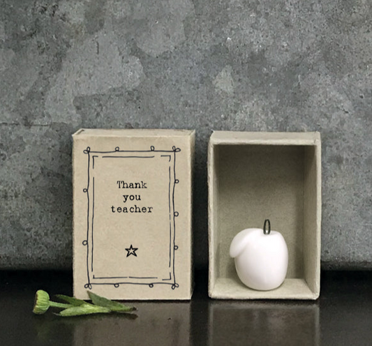 Porcelain Matchbox Little Apple