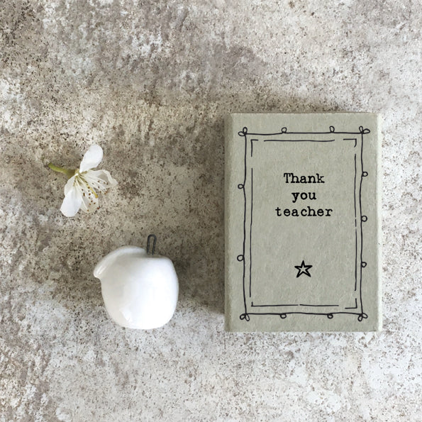 Porcelain Matchbox Little Apple