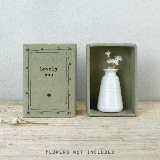 Porcelain Matchbox - Lovely You