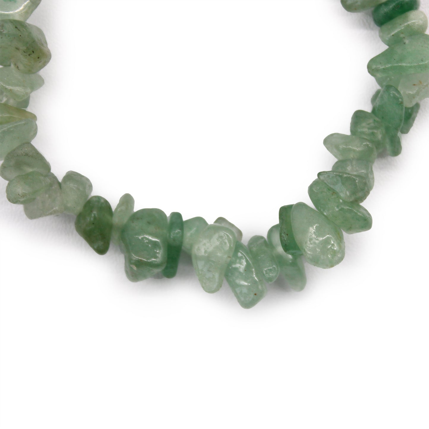 Crystal Chip Bracelet - Green Aventurine