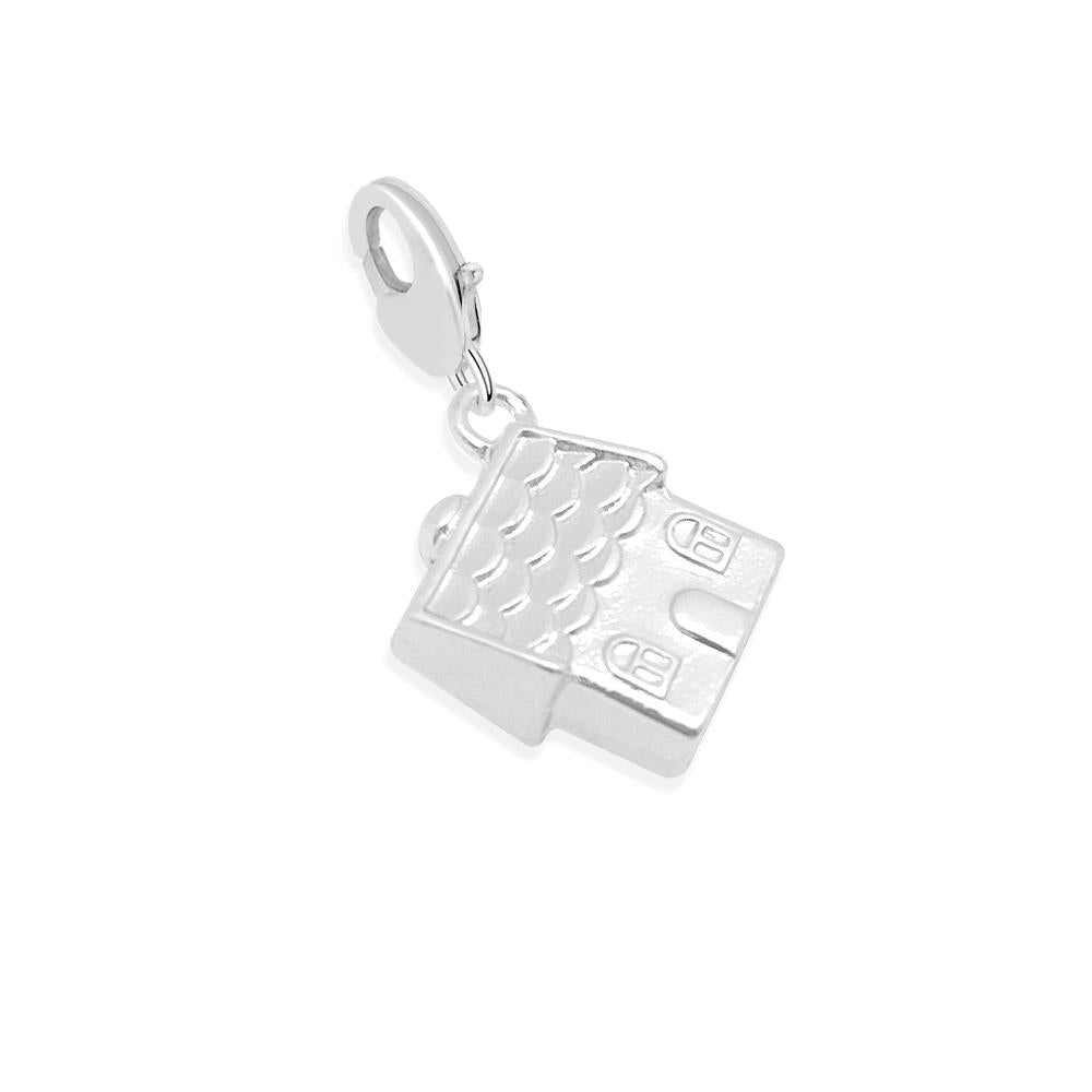 Silver Plated Charm - Tiny House