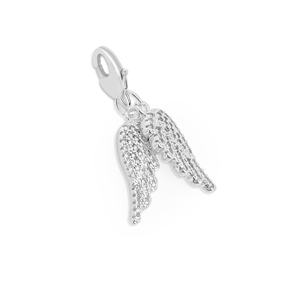 Silver Plated Charm - Wings