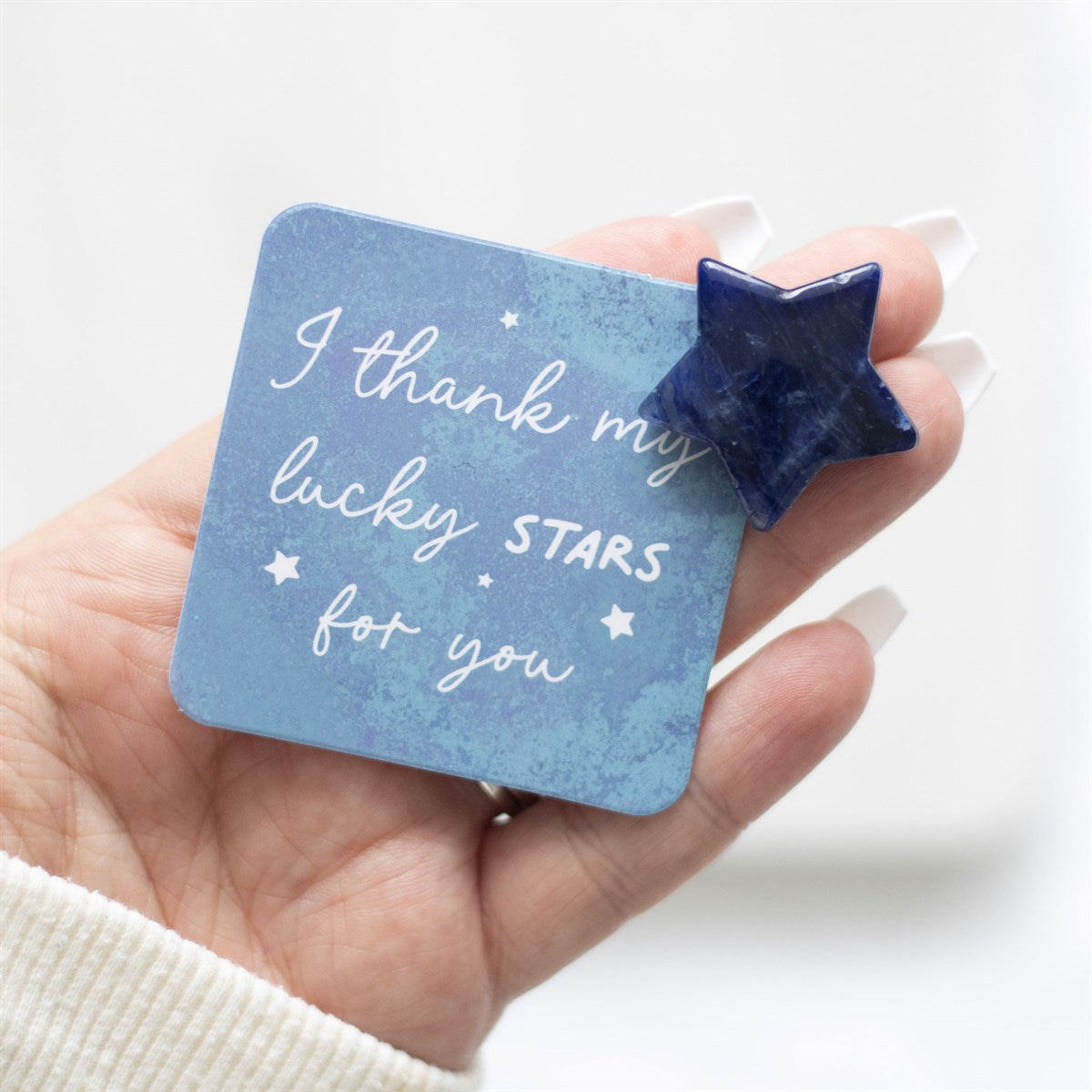 Sodalite Crystal Star