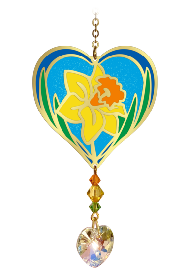 Birthmonth Flower Suncatcher - Daffodil - March