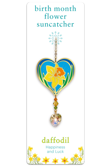 Birthmonth Flower Suncatcher - Daffodil - March