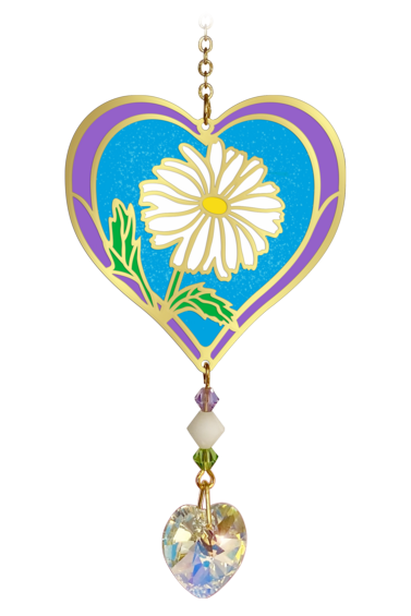 Birthmonth Flower Suncatcher - Daisy - April