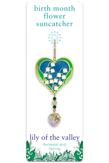 Birthmonth Flower Suncatcher - Lily of the Valley - May