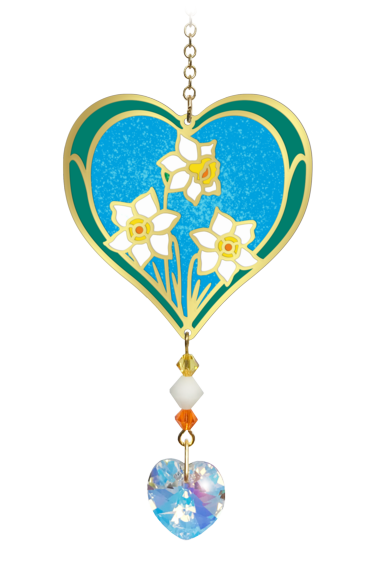 Birthmonth Flower Suncatcher - Narcissus - December