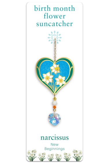 Birthmonth Flower Suncatcher - Narcissus - December