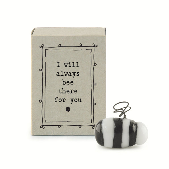 Porcelain Matchbox Bee There For You