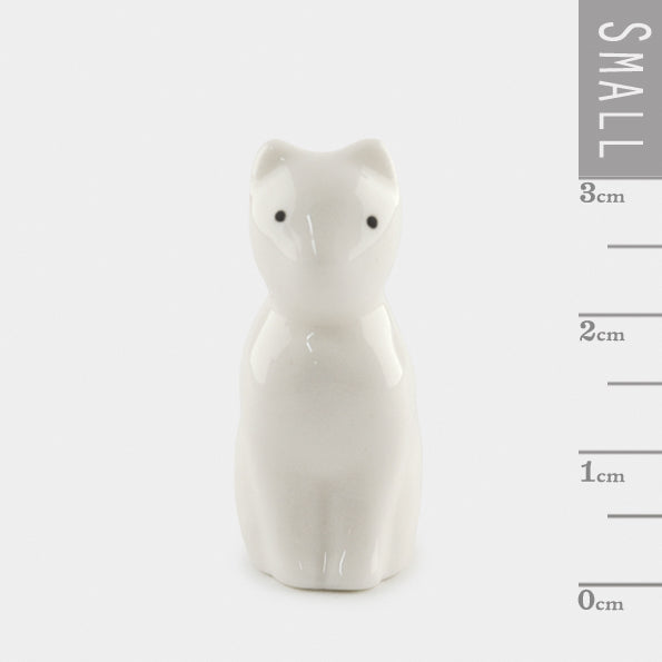 Porcelain Matchbox Cat