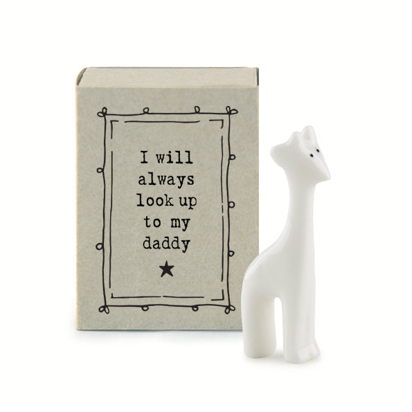 Porcelain Matchbox Giraffe