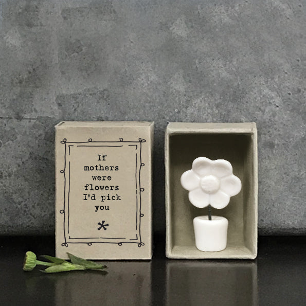 Porcelain Matchbox If Mothers Were Flowers