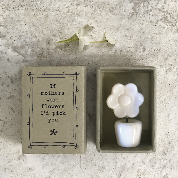 Porcelain Matchbox If Mothers Were Flowers