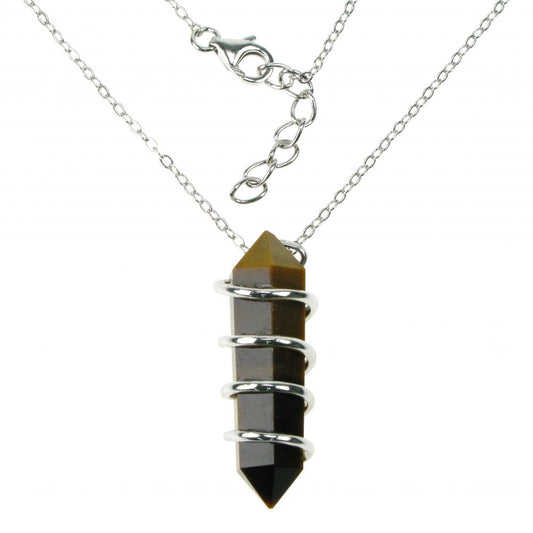 Sterling Silver Tigers Eye Necklace